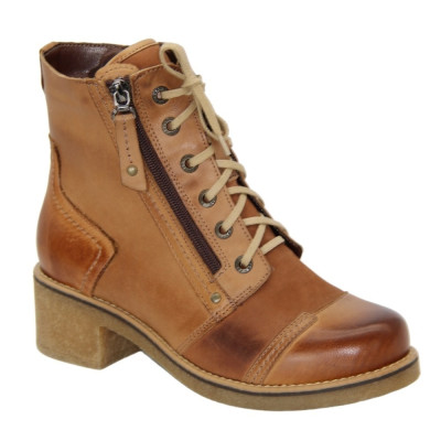 Women's brown boots Best But Poland 47027050041-blk 4528