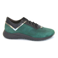 Sneakers women's green Aspena Poland 196-p26-z115 4530