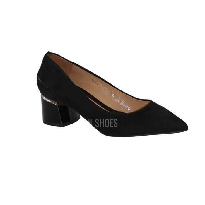 Women's black shoes Marco (Poland) model 4532