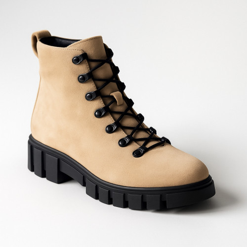 Жіночі бежеві черевики Solo Femme Польща 56102-01-k46-000-02-00 czarny 4536 Жіночі бежеві черевики Solo Femme Польща 56102-01-k46-000-02-00 czarny 4536