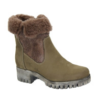 Women's olive boots Best But Poland 1003-oliwka 4556