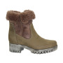 Жіночі оливкові черевики зимові Best But (Польща) модель 4556