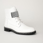 Жіночі білі демісезонні черевики NESSI 19614-bialy-412 4568