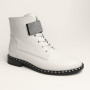 Жіночі білі демісезонні черевики NESSI 19614-bialy-412 4568