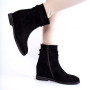 Жіночі чорні черевики NESSI (Польща) модель 4569