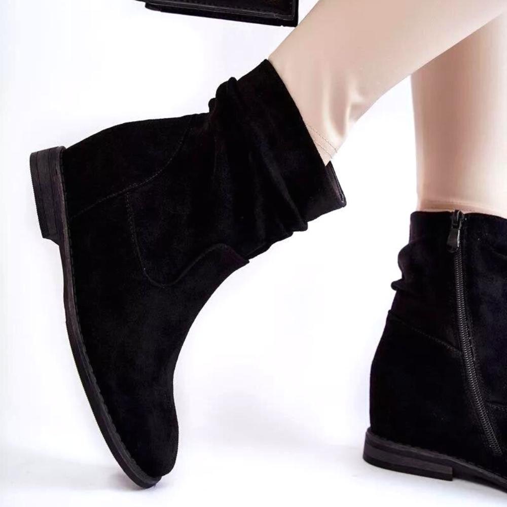 Жіночі чорні черевики NESSI (Польща) модель 4569