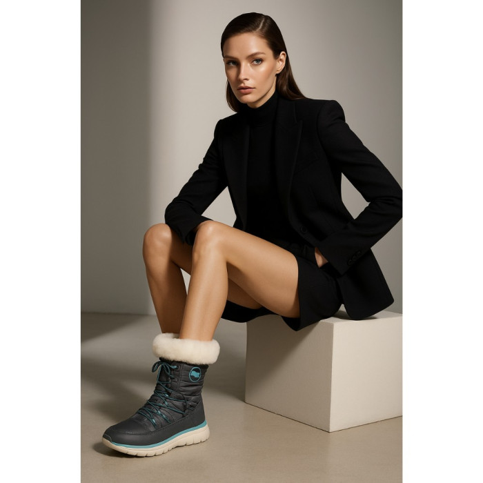 Women’s Winter Boots Kangaroos 39073-00-2026-grey-blue
