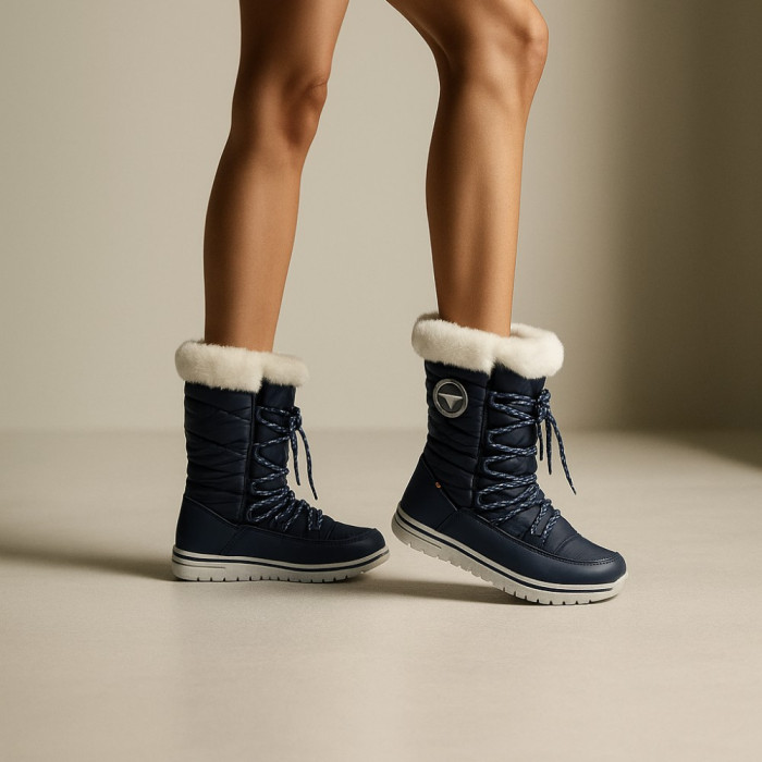 Women’s Blue Winter Boots KangaRoos 39073-000-4074-nowy-grey 4580