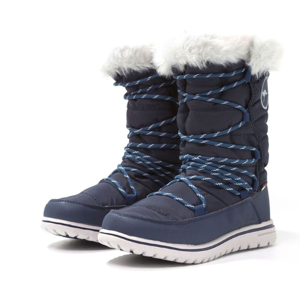 Жіночі сині зимові дутики KangaRoos 39073-000-4074-nowy-grey 4580