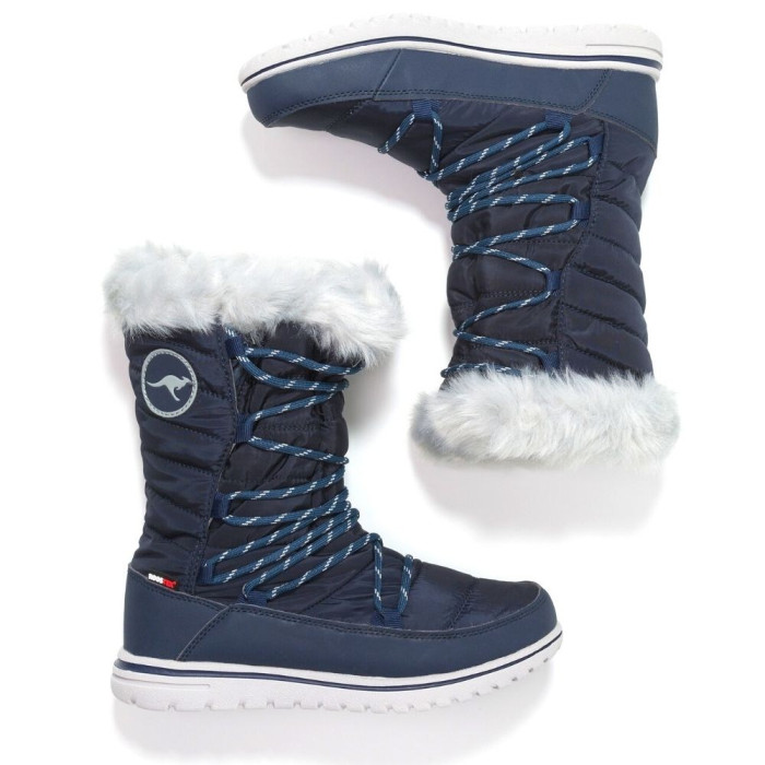 Women’s Blue Winter Boots KangaRoos 39073-000-4074-nowy-grey 4580