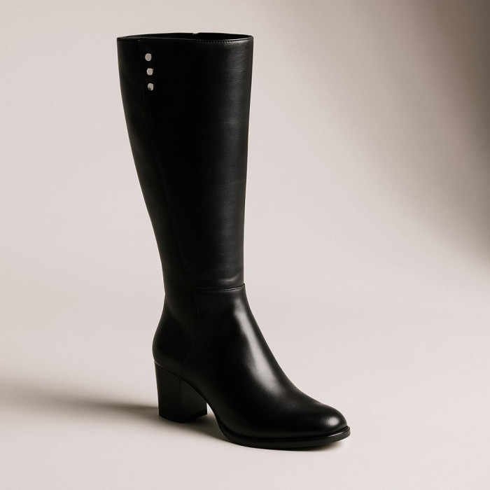 Women's black boots Visconi (Poland) model 4589