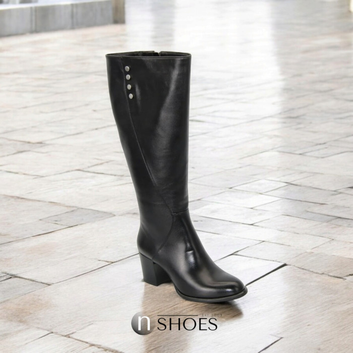 Women's black boots Visconi (Poland) model 4589
