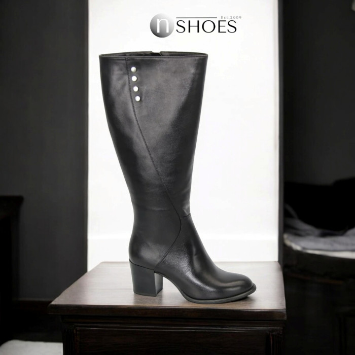 Women's black boots Visconi (Poland) model 4589