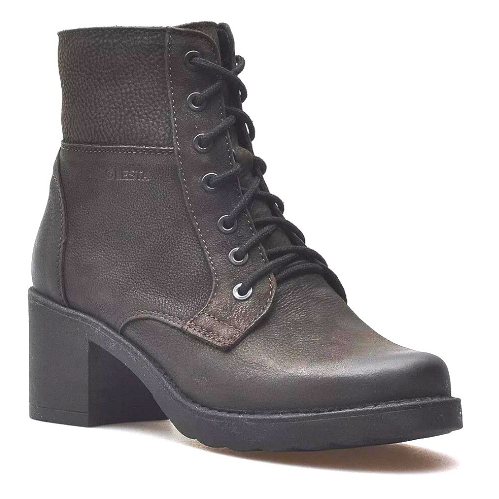 Жіночі коричневі черевики Lesta (Польща) модель 4591