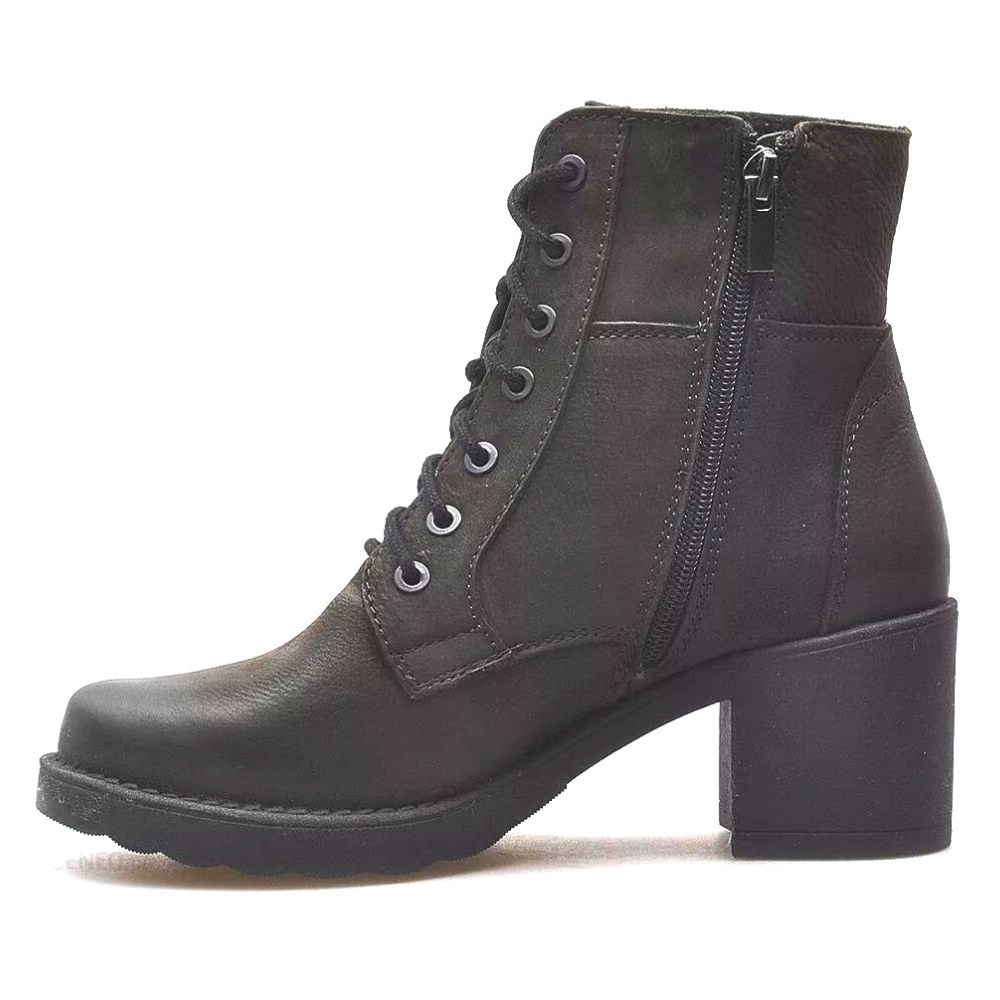 Жіночі коричневі черевики Lesta (Польща) модель 4591