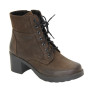 Жіночі коричневі черевики Lesta (Польща) модель 4591