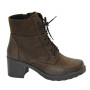 Жіночі коричневі черевики Lesta (Польща) модель 4591