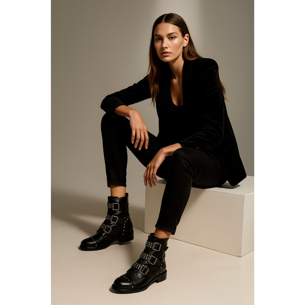 Жіночі демісезонні ботинки Badura b7179-69-czarny 4593