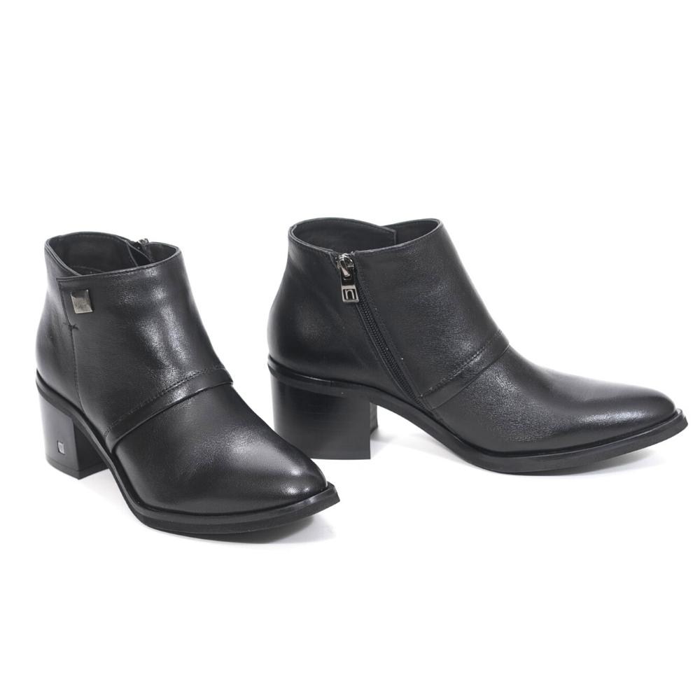 Жіночі чорні демісезонні черевики NESSI 19631-czarny-32