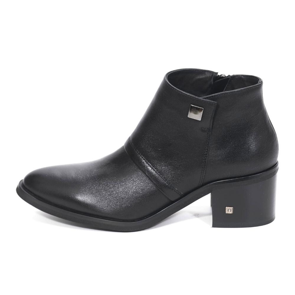 Жіночі чорні демісезонні черевики NESSI 19631-czarny-32