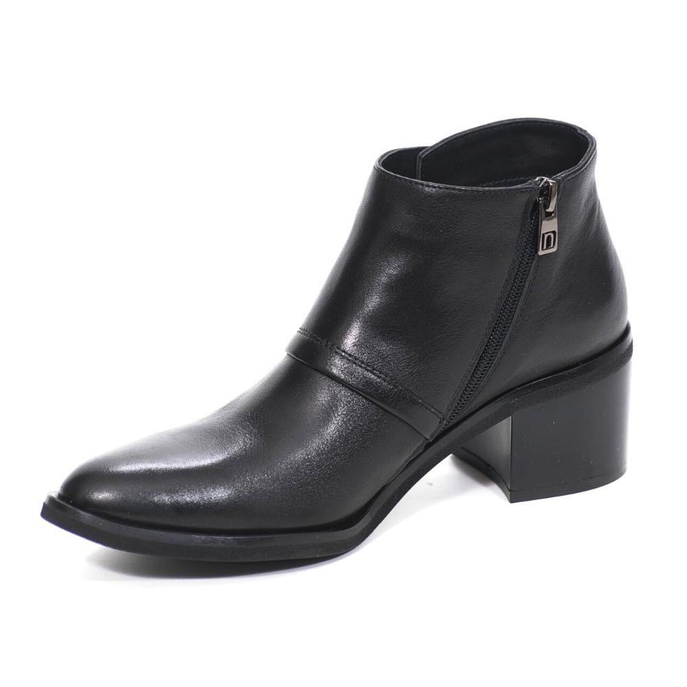 Жіночі чорні демісезонні черевики NESSI 19631-czarny-32