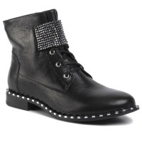 Женские черные ботинки NESSI Польша 19614-czarny 4605