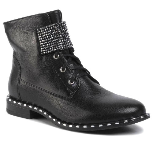 Жіночі чорні черевики NESSI Польща 19614-czarny 4605