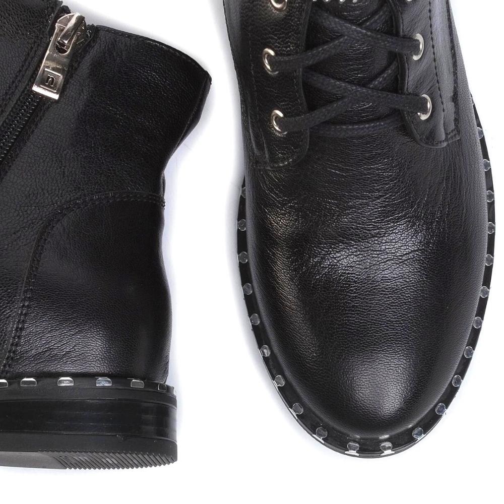 Жіночі чорні черевики NESSI (Польща) модель 4605