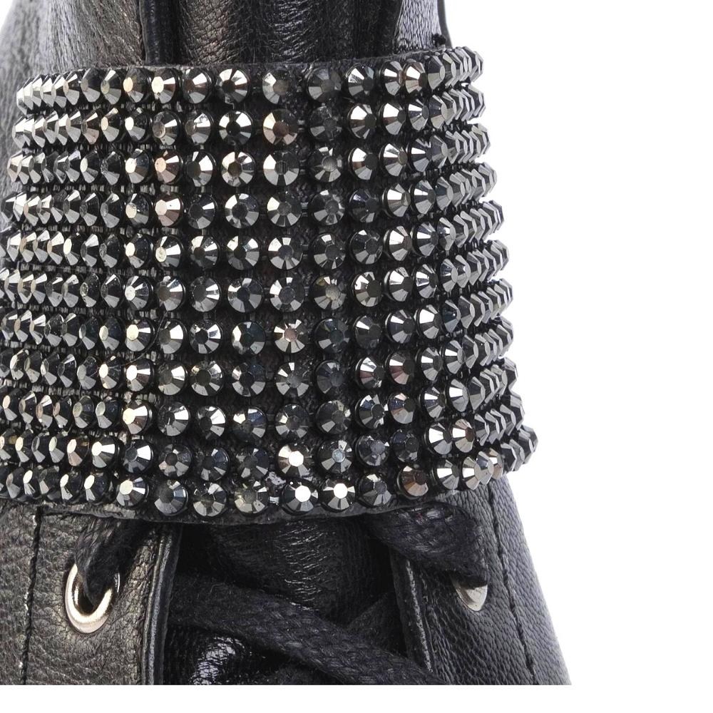 Жіночі чорні черевики NESSI (Польща) модель 4605