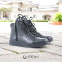 Women's black boots demi-season Simen (Poland) model 4606