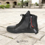 Women's black boots demi-season Simen (Poland) model 4606