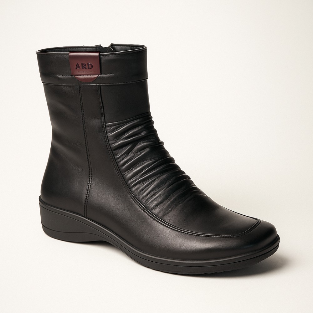 Жіноче чорне зимове взуття Axel 4336-czarny-rubin 4610