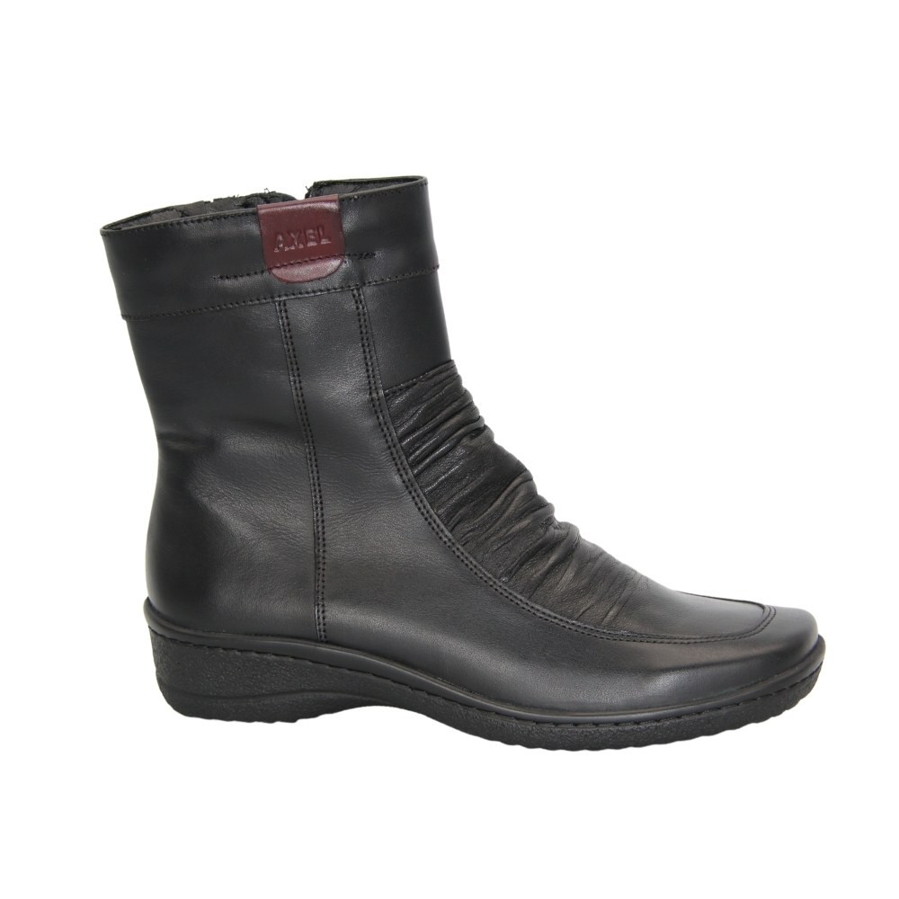 Жіноче чорне зимове взуття Axel 4336-czarny-rubin 4610