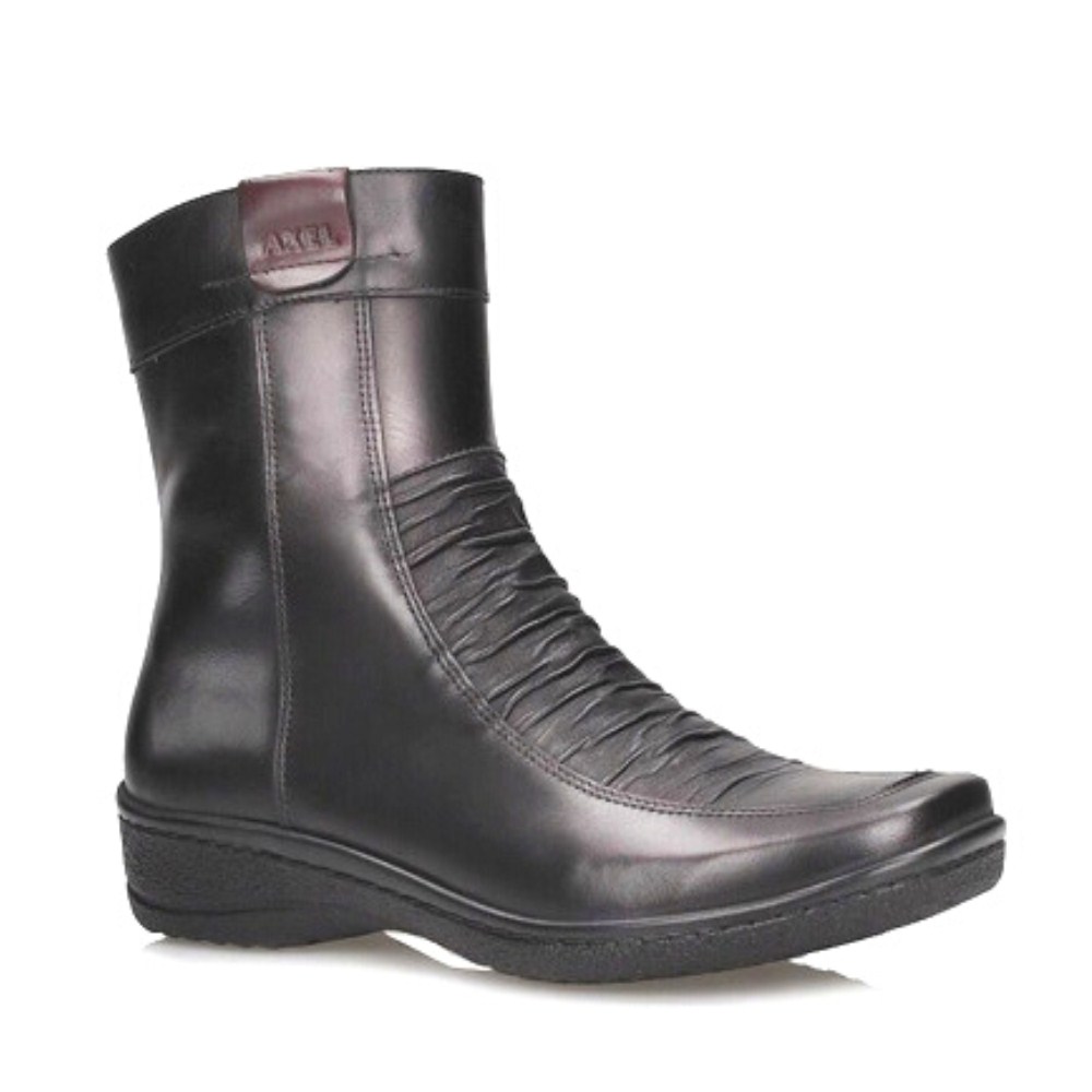 Жіноче чорне зимове взуття Axel 4336-czarny-rubin 4610