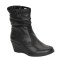 Women's black winter boots Axel 4247 czarny 4613 from Polish factory in leather and wool from size 38 and 39 with discount.