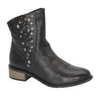 Жіночі чорні козаки Steizer Польща 1886-206-bkack 4616