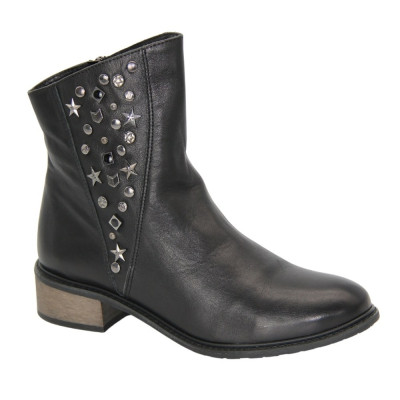 Women's black boots Steizer Poland 1886-206-bkack 4616 Women's black boots Steizer Poland 1886-206-bkack 4616