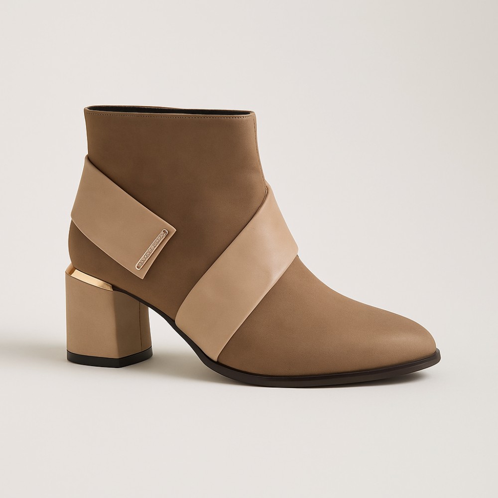 Жіночі бежеві черевики NESSI 19656-bez 4621