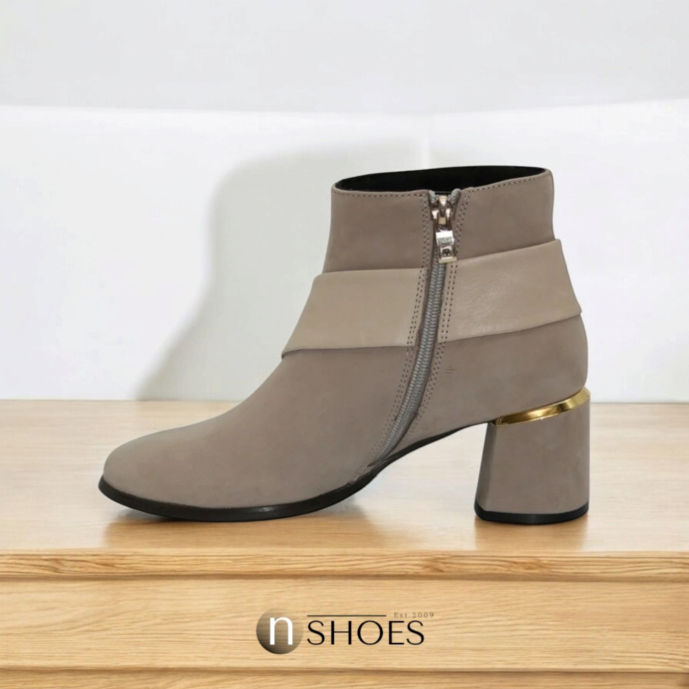 Жіночі бежеві черевики NESSI 19656-bez 4621