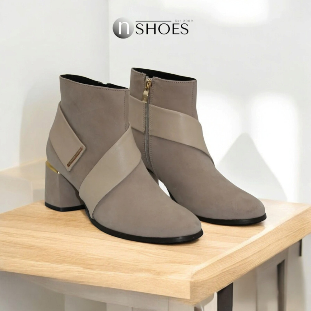 Жіночі бежеві черевики NESSI 19656-bez 4621