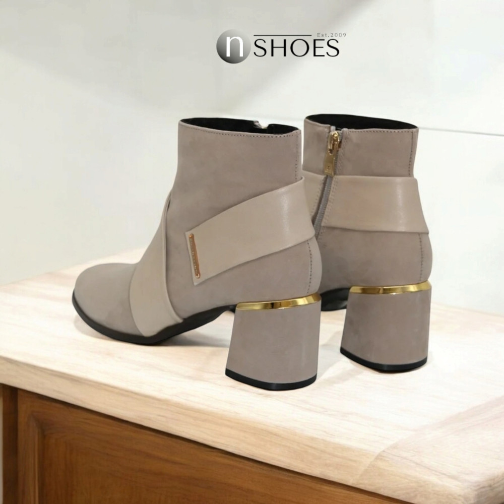 Жіночі бежеві черевики NESSI 19656-bez 4621