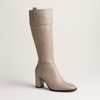 Women's beige demi seasonal boots Korzeniowski k-0265-0268 4626 discounted size 37 in genuine leather from Polish factory