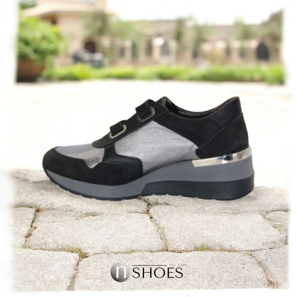 Women’s Black Leather Sneakers Steizer 4648 – Shop at N-SHOES