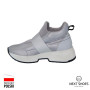 Sneakers female gray La Via (Poland) model 4666