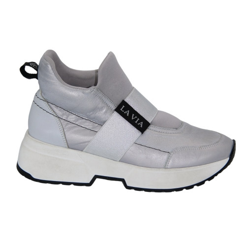 Sneakers for women gray La Via Poland 4666