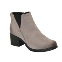 Women's gray boots Pimo Poland 430-czarny 4667