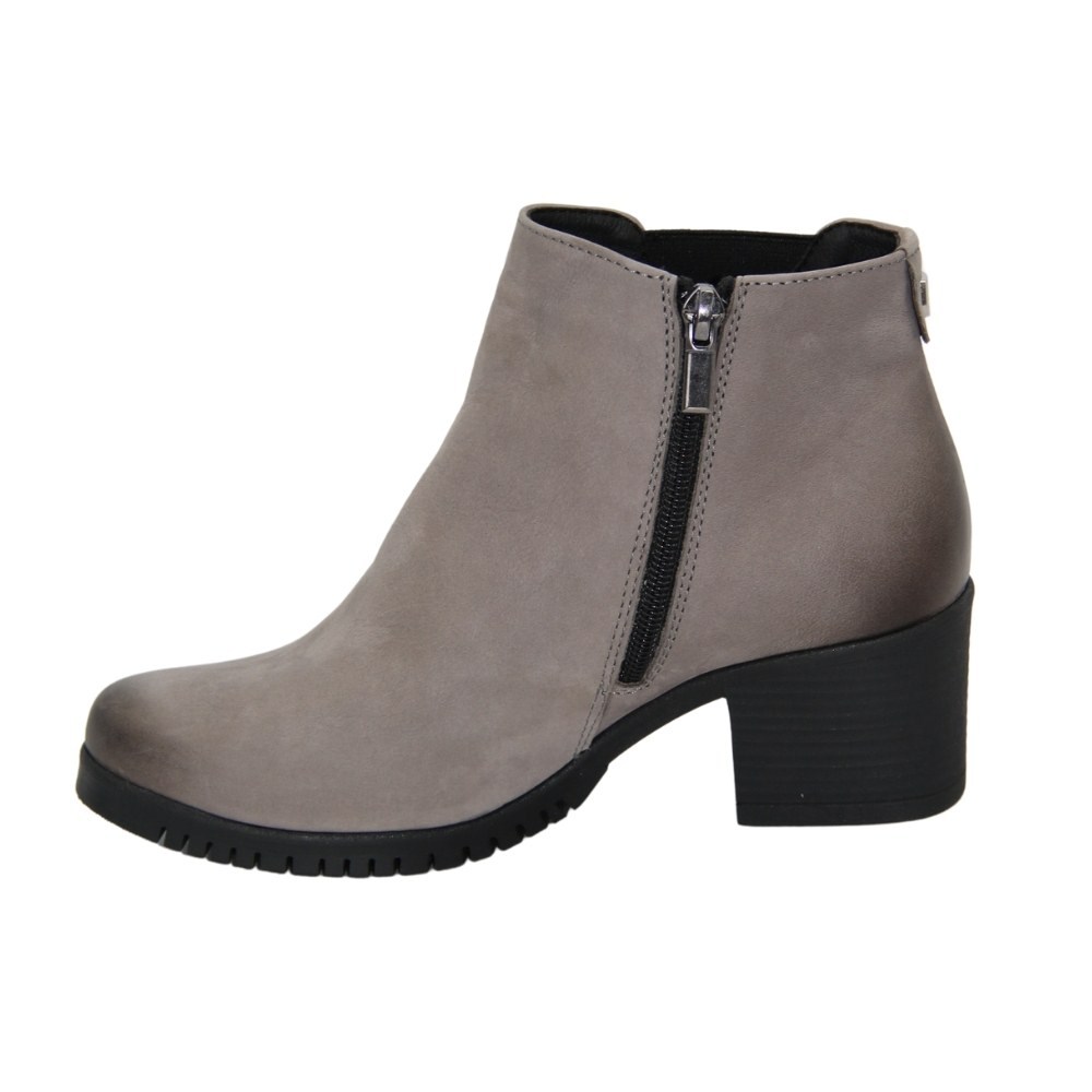 Женские серые ботинки Pimo (Польша) модель 4667