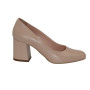 Women's beige mid-heeled pumps Visconi (Poland) model 4672