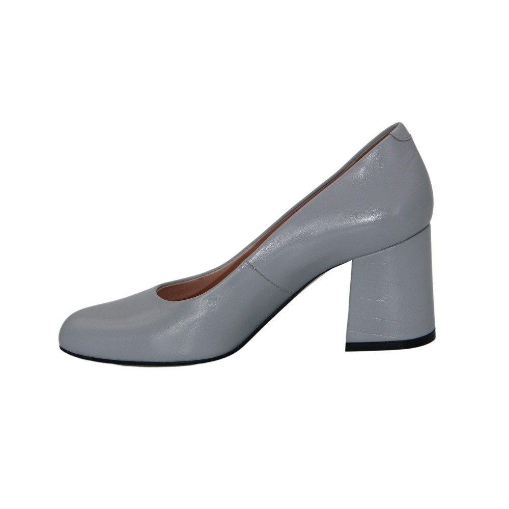 Жіночі сірі туфлі Visconi (Польща) модель 4676