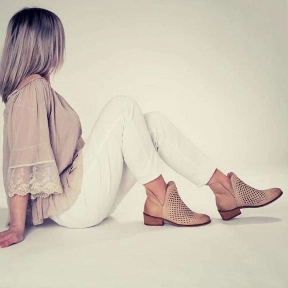 Women’s Beige Summer Boots Kordel 20208-bez-352